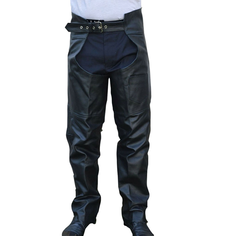 Motorbike Leather Chaps