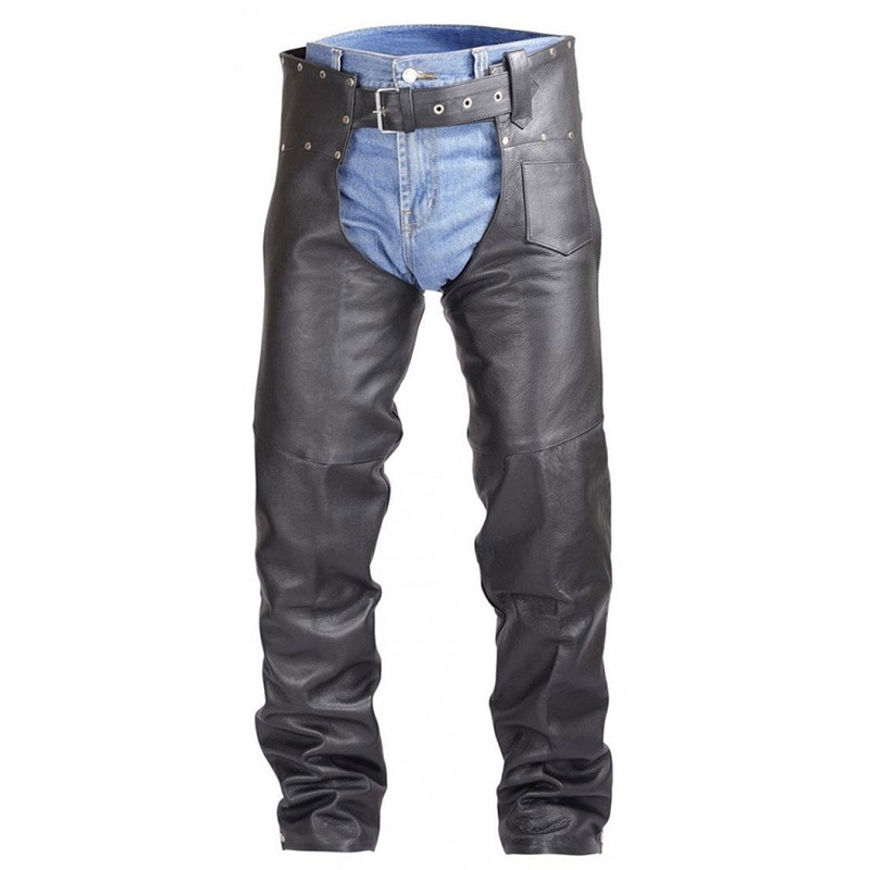 Motorbike Leather Chaps