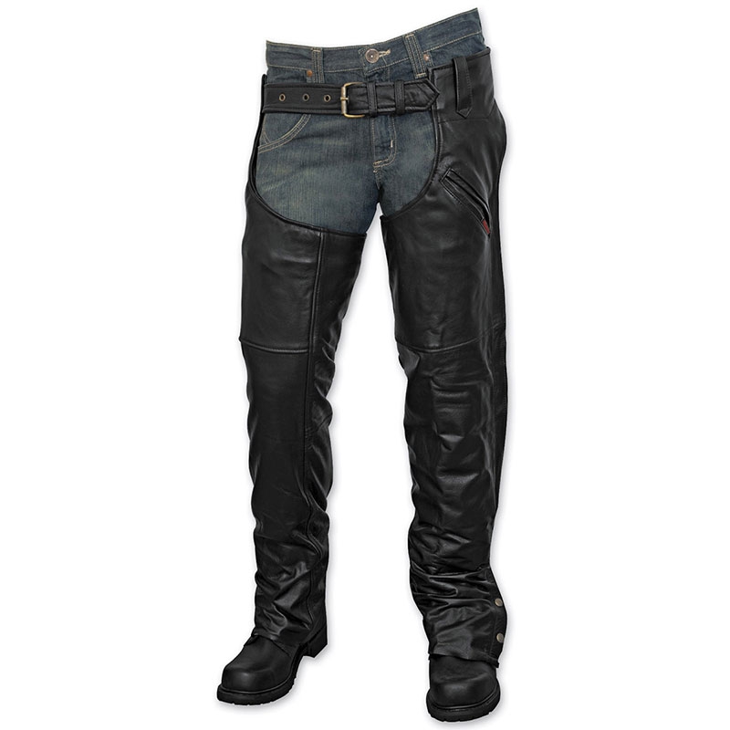 Motorbike Leather Chaps