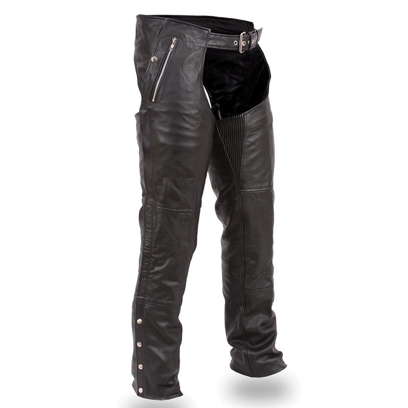 Motorbike Leather Chaps