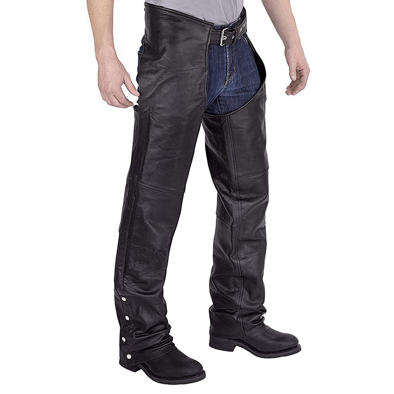Motorbike Leather Chaps